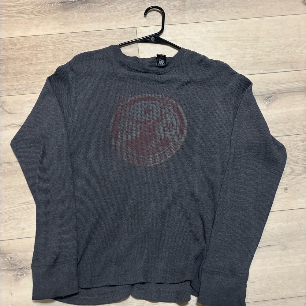 Streetwear Society Charcoal Long Sleeve Tee